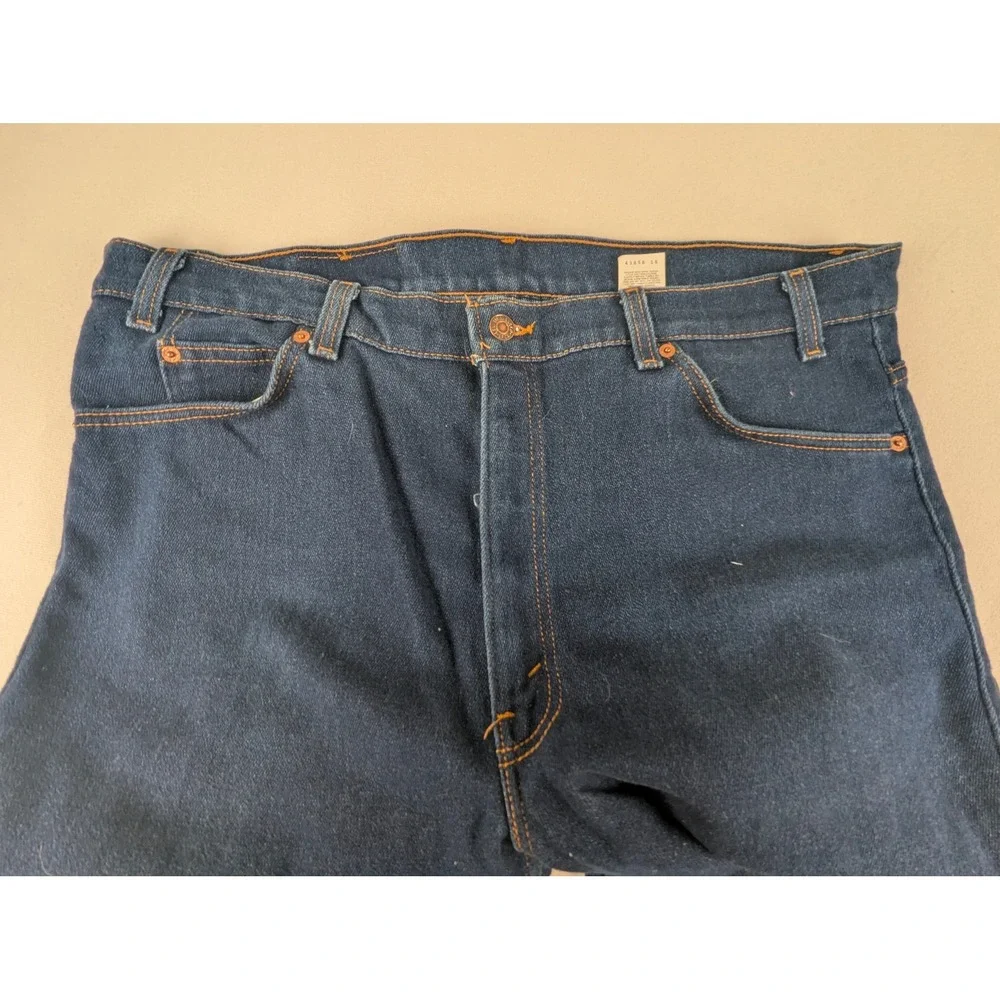 Vintage Levis 517 Bootcut Jeans Mens 42x30 Indigo Blue Made in USA 90s 517-2017